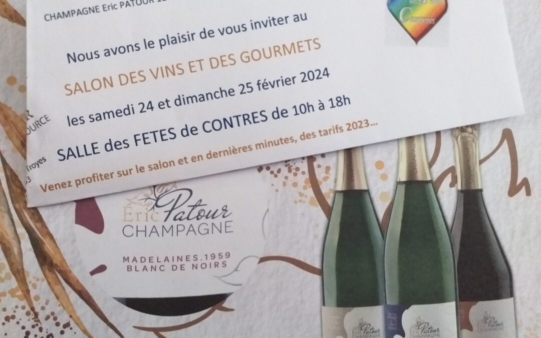 24 – 25 février – salon des vins et gourmets